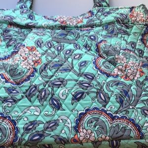 NWT Vera Bradley pleated tote bag